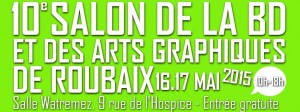 10e édition du Salon de la BD et des Arts graphiques de Roubaix